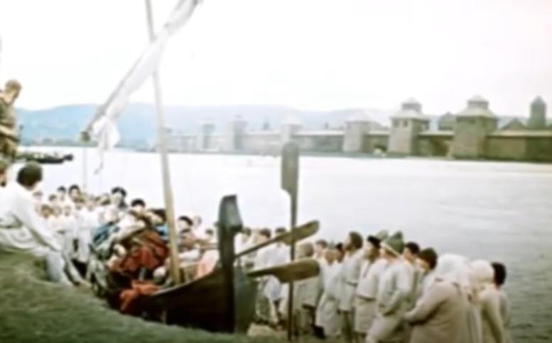 Screenshot of The Legend of Princess Olga (1984)