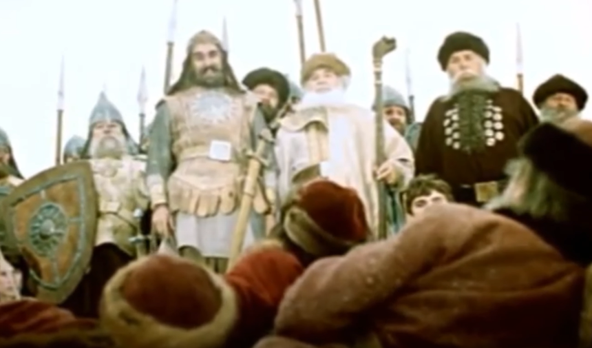 Screenshot of The Legend of Princess Olga (1984)