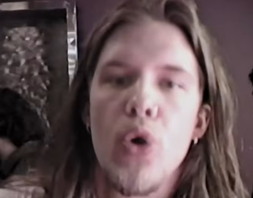 A visually captivating still taken from a pivotal moment in the documentary film All I Can Say (2019)