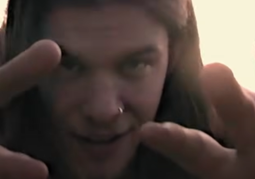 A visually captivating still taken from a pivotal moment in the documentary film All I Can Say (2019)