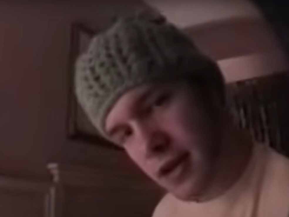 A visually captivating still taken from a pivotal moment in the documentary film All I Can Say (2019)