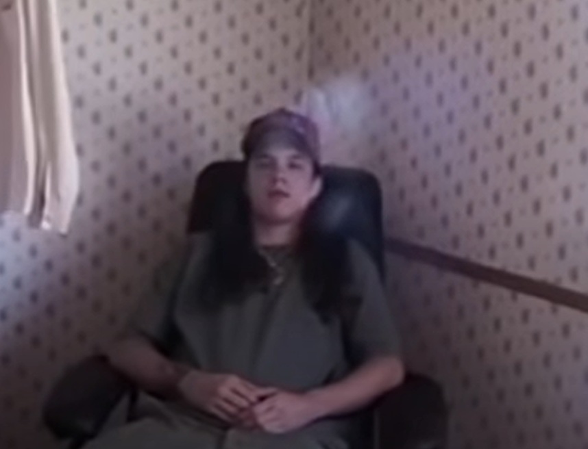 A visually captivating still taken from a pivotal moment in the documentary film All I Can Say (2019)