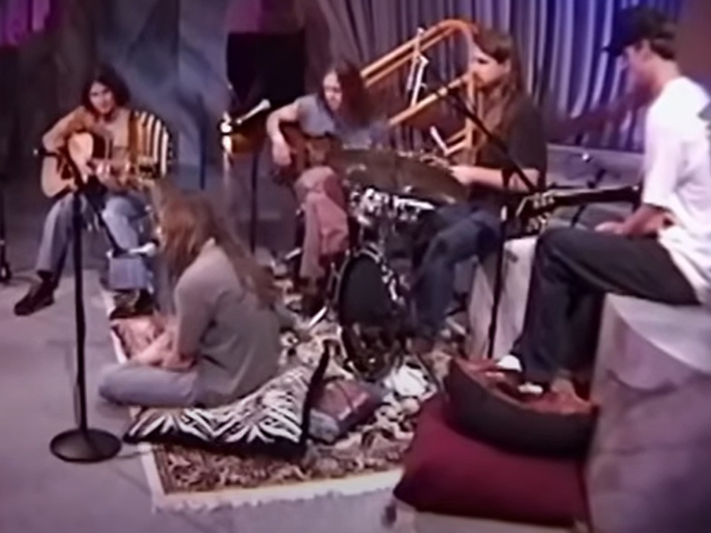 A visually captivating still taken from a pivotal moment in the documentary film All I Can Say (2019)