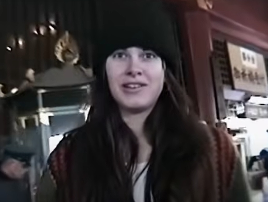 A visually captivating still taken from a pivotal moment in the documentary film All I Can Say (2019)