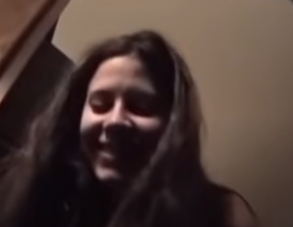 A visually captivating still taken from a pivotal moment in the documentary film All I Can Say (2019)