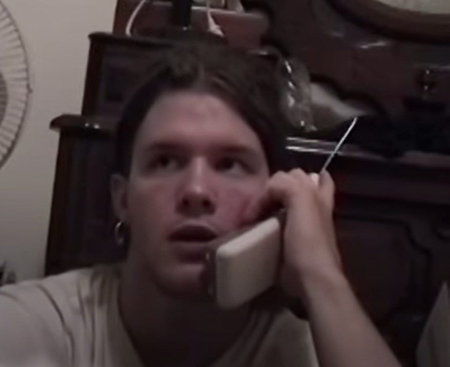 A visually captivating still taken from a pivotal moment in the documentary film All I Can Say (2019)