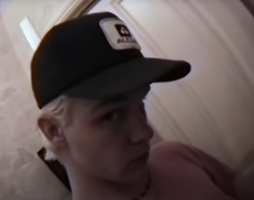 A visually captivating still taken from a pivotal moment in the documentary film All I Can Say (2019)