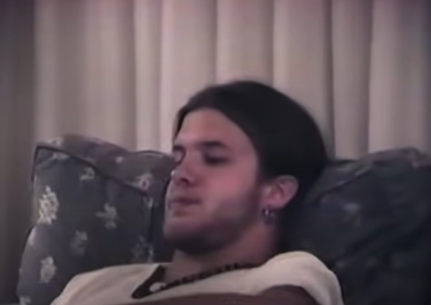 A visually captivating still taken from a pivotal moment in the documentary film All I Can Say (2019)