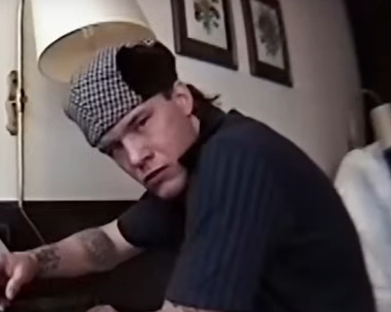 A visually captivating still taken from a pivotal moment in the documentary film All I Can Say (2019)