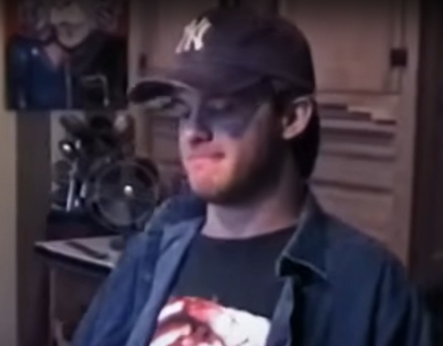 A visually captivating still taken from a pivotal moment in the documentary film All I Can Say (2019)