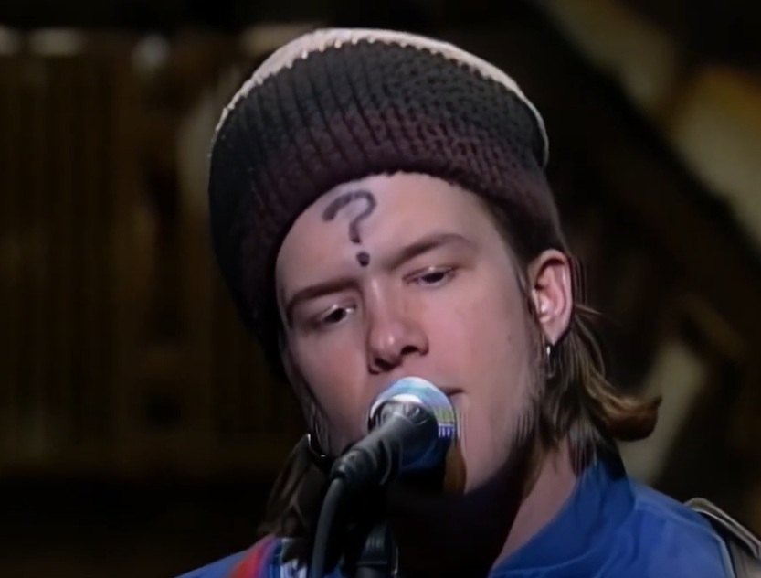 A visually captivating still taken from a pivotal moment in the documentary film Letters from a Porcupine (1996)