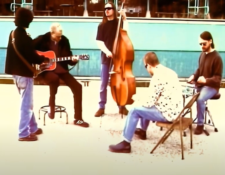 A visually captivating still taken from a pivotal moment in the documentary film Letters from a Porcupine (1996)