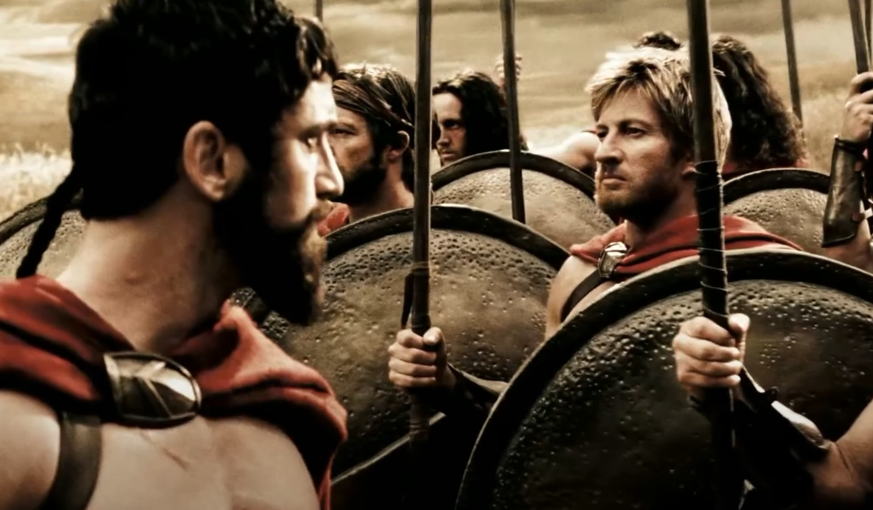 Screenshot of the movie 300 (2006)