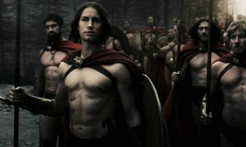 Screenshot of the movie 300 (2006)