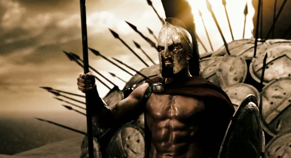 Screenshot of the movie 300 (2006)