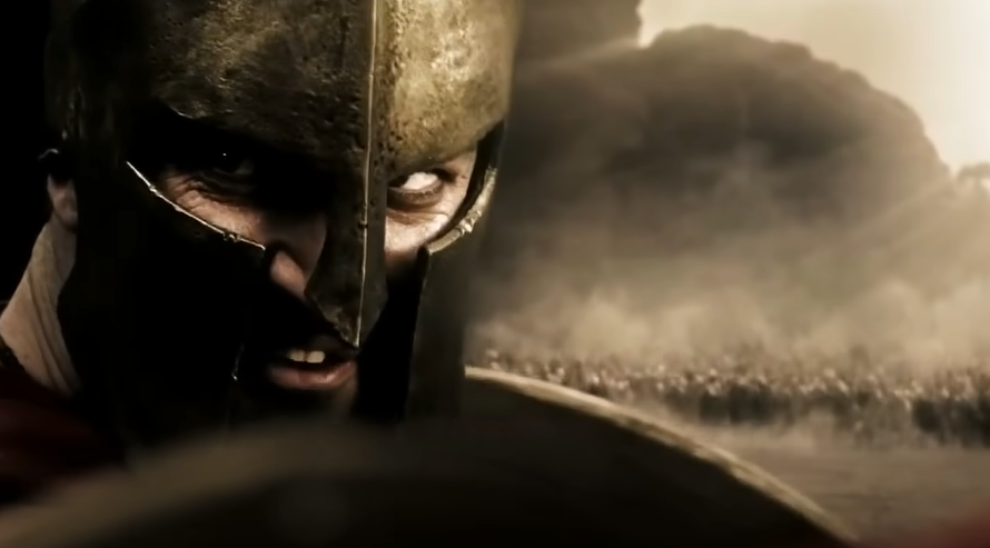 Screenshot of the movie 300 (2006)