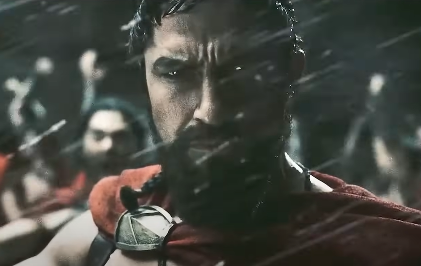 Screenshot of the movie 300 (2006)