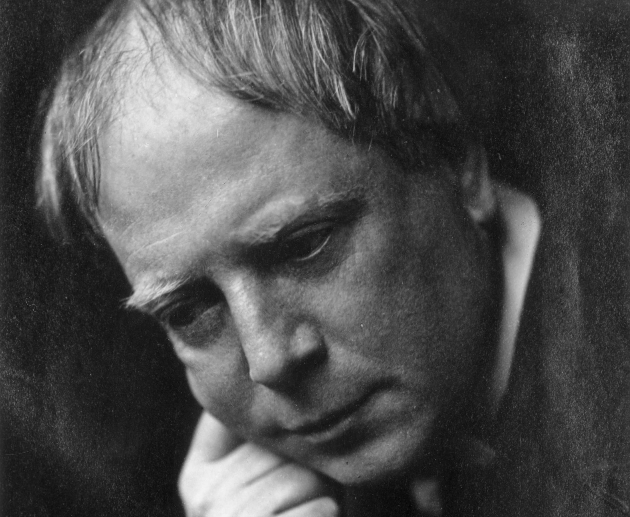 Arthur Machen thinking