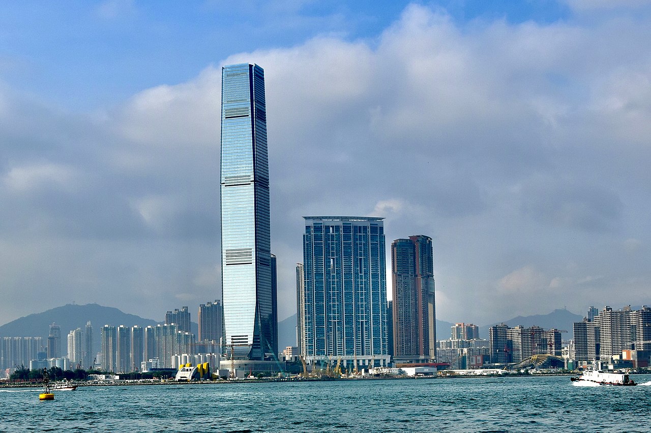 International Commerce Centre Skyscraper, In West Kowloon, Hong Kong
