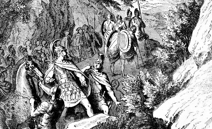 March Of The Spartan Army