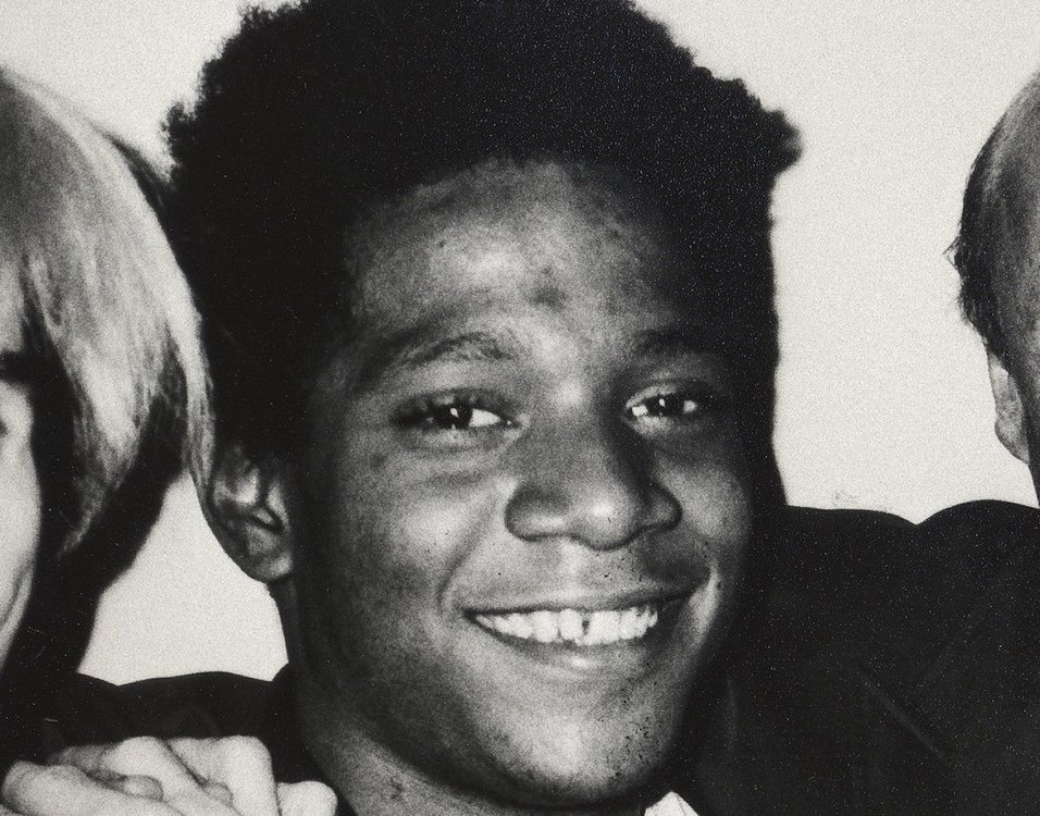 Closeup photo of Jean-Michel Basquiat