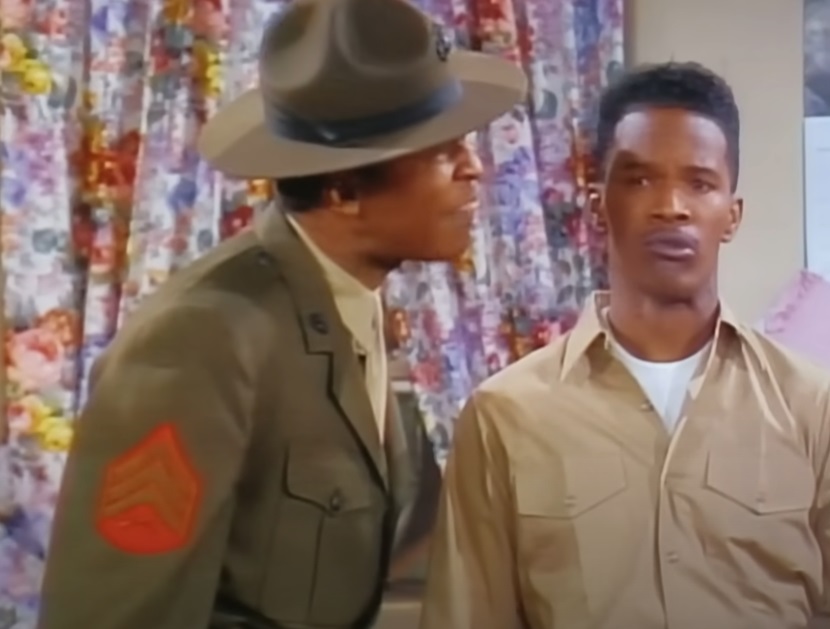 A visually captivating still taken from a pivotal moment in the television series In Living Color (1990-1994)