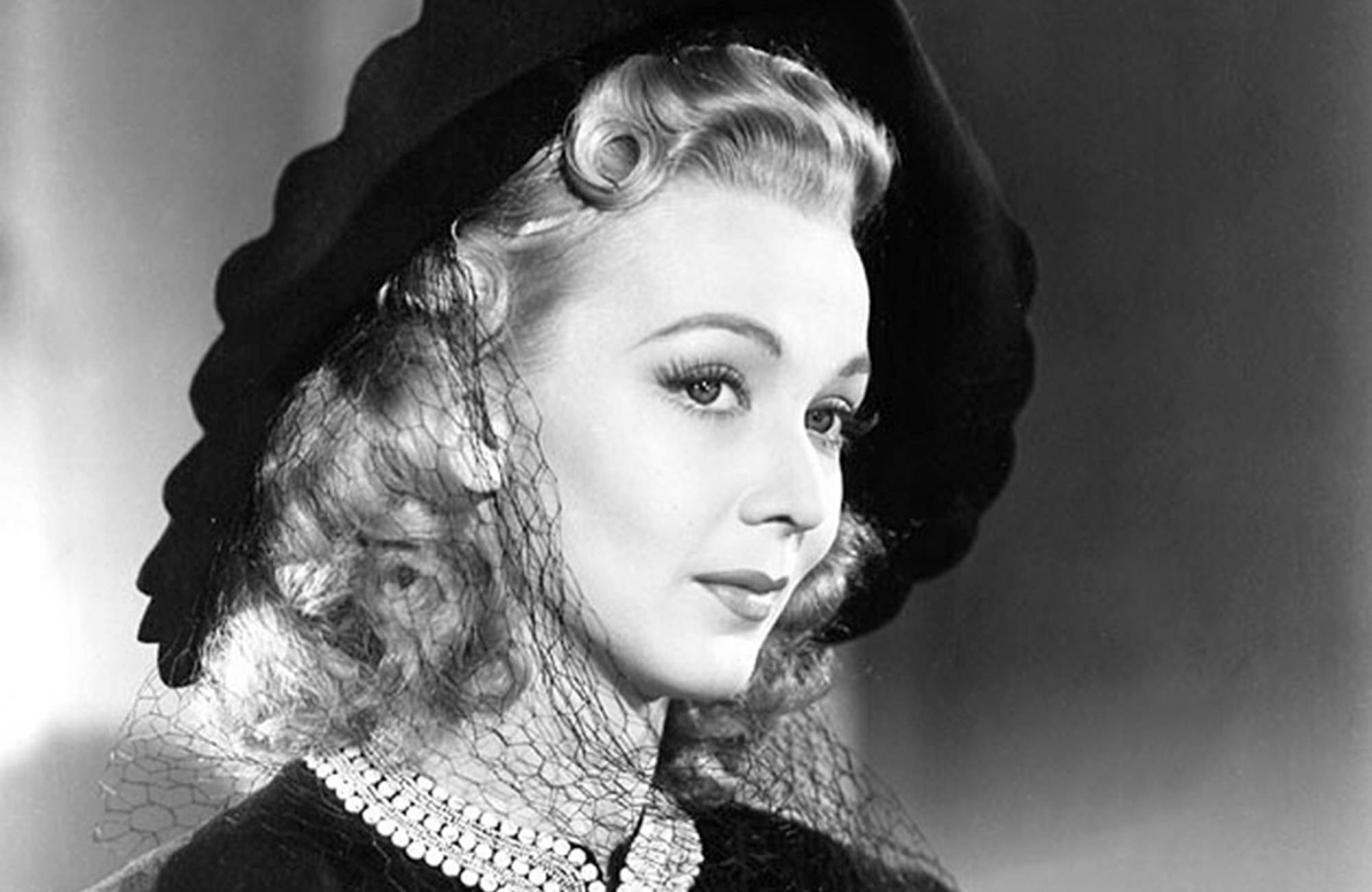 Actress Carole Landis in a scene from the movie 