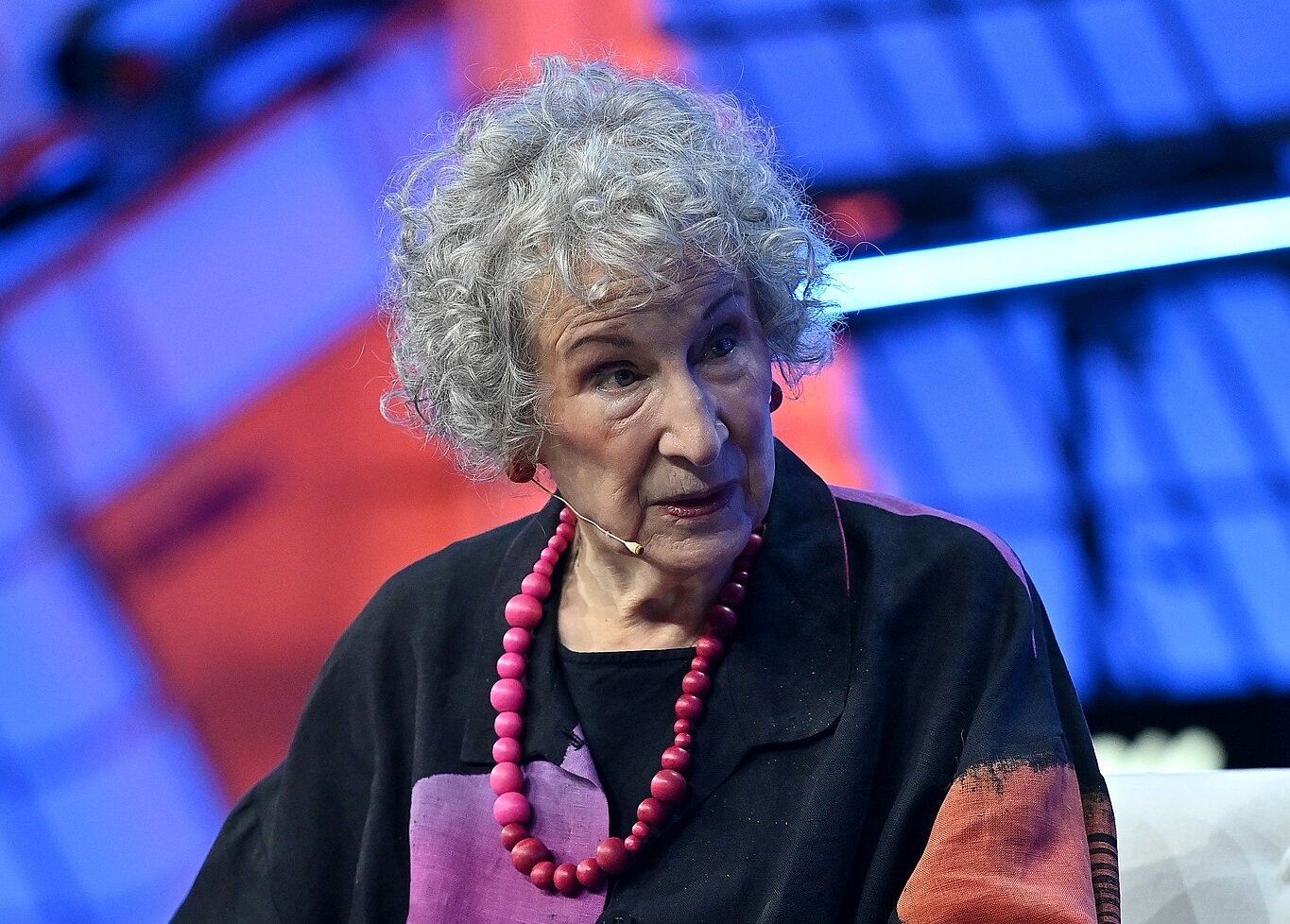 Margaret Atwood, Author, during the opening night of Collision 2022