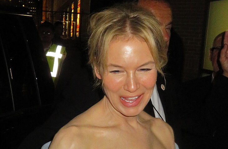 Renée Zellweger at the premiere of Judy in 2019