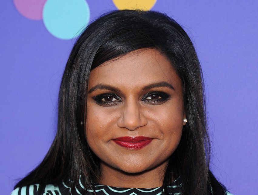 Mindy Kaling arrives to the FOX's "Girls Night Out" Q&A