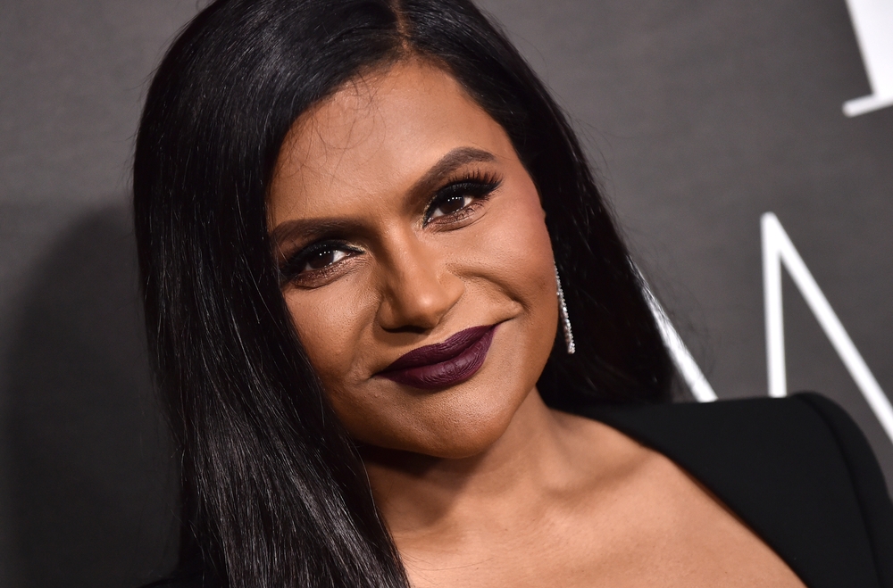 Portrait Photo of Mindy Kaling arriving for ELLE Women, 2022