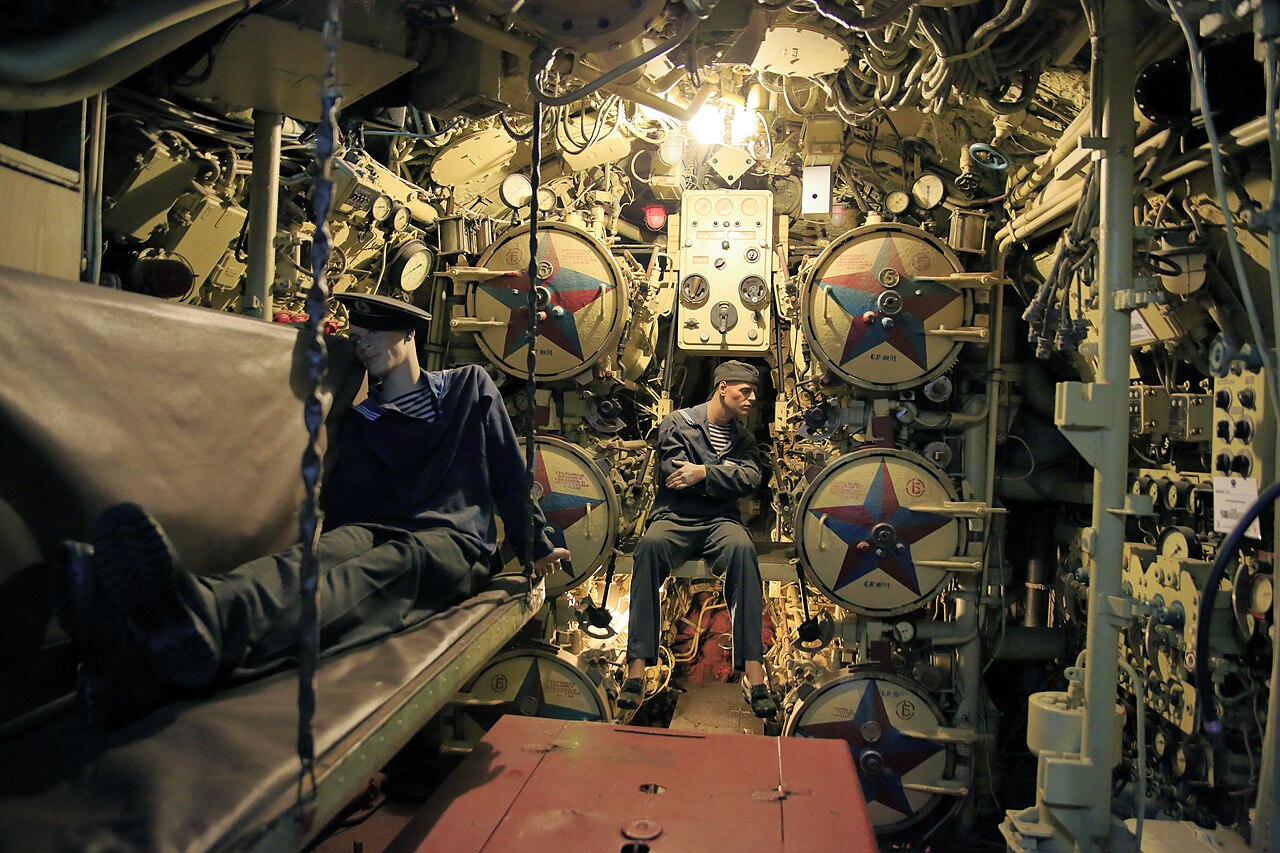 Inside the Submarine K-24