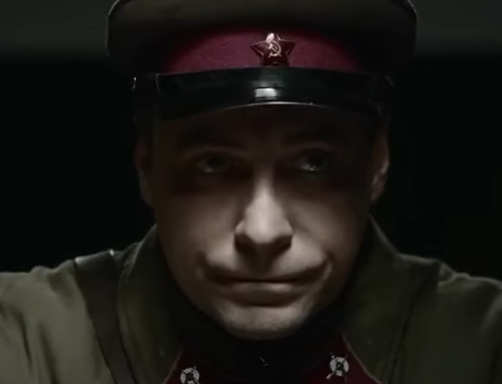 A visually captivating still taken from a pivotal moment in the film Battle for Sevastopol (2015)