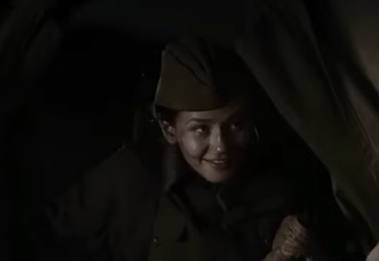 A visually captivating still taken from a pivotal moment in the film Battle for Sevastopol (2015)