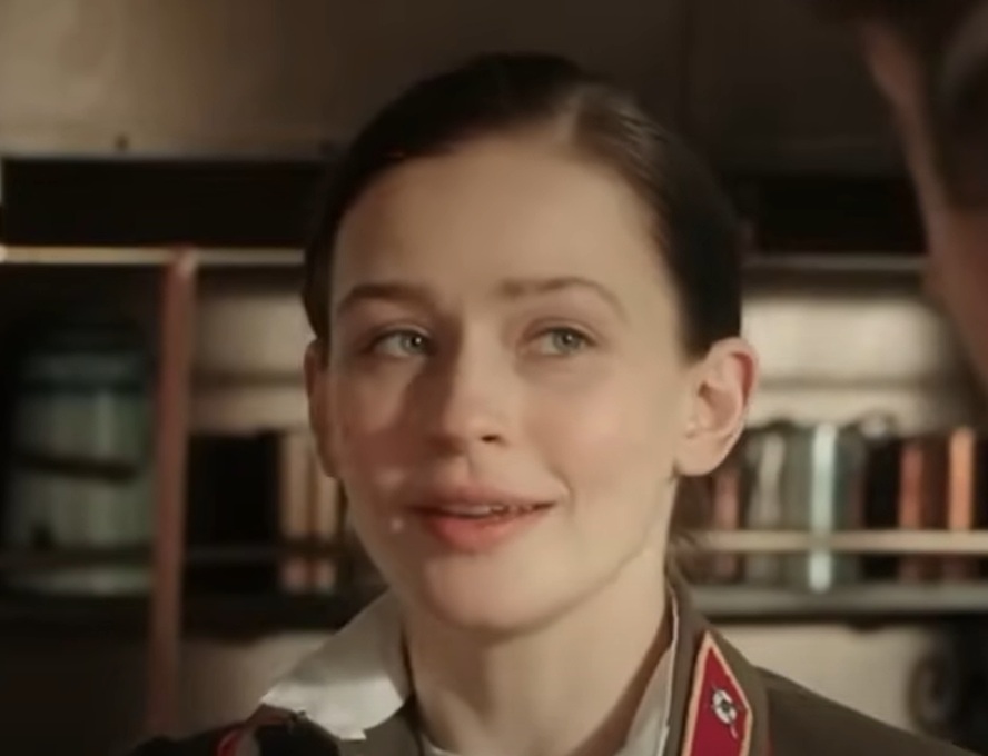 A visually captivating still taken from a pivotal moment in the film Battle for Sevastopol (2015)