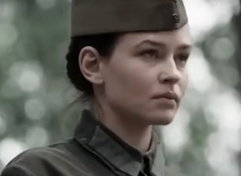 A visually captivating still taken from a pivotal moment in the film Battle for Sevastopol (2015)