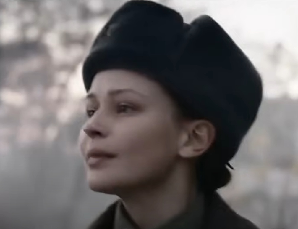 A visually captivating still taken from a pivotal moment in the film Battle for Sevastopol (2015)