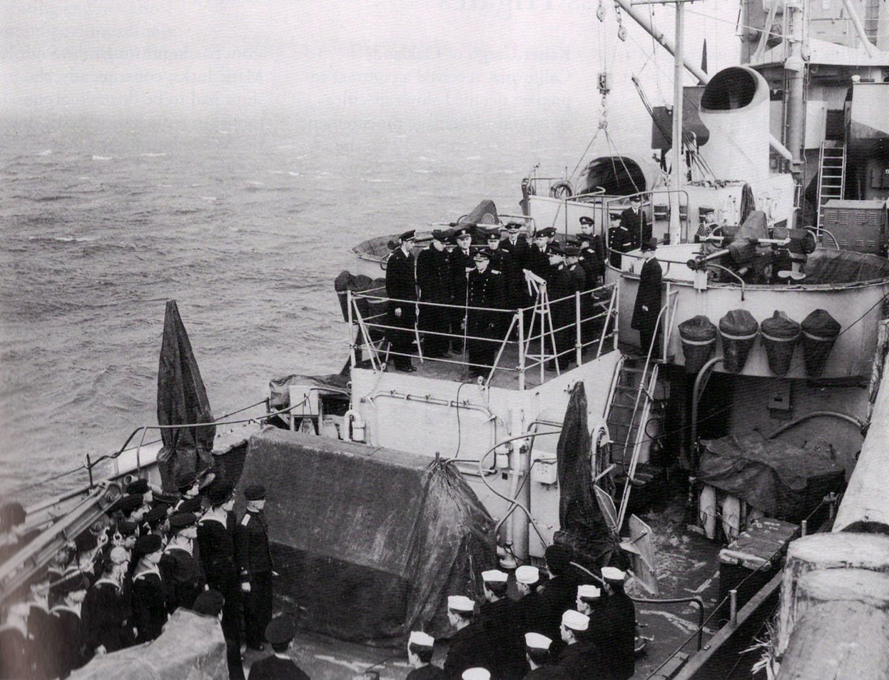 Popov On Minesweeper ship