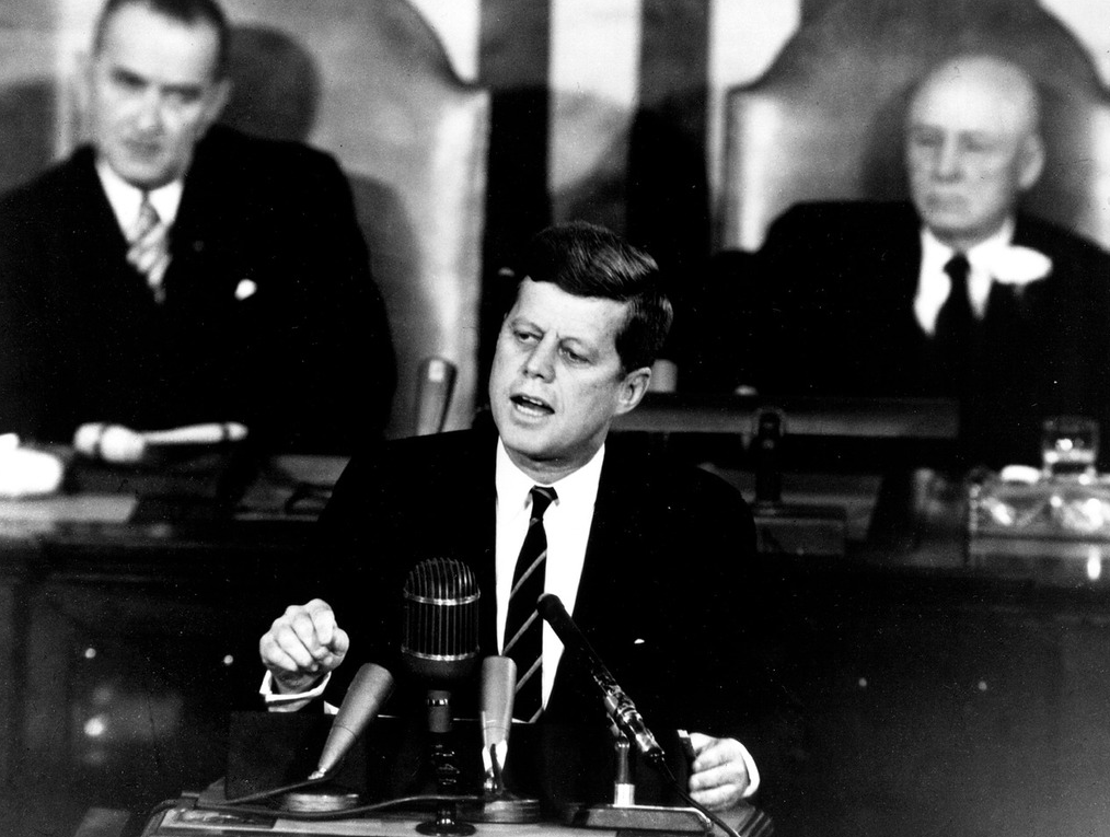 John F Kennedy public speech