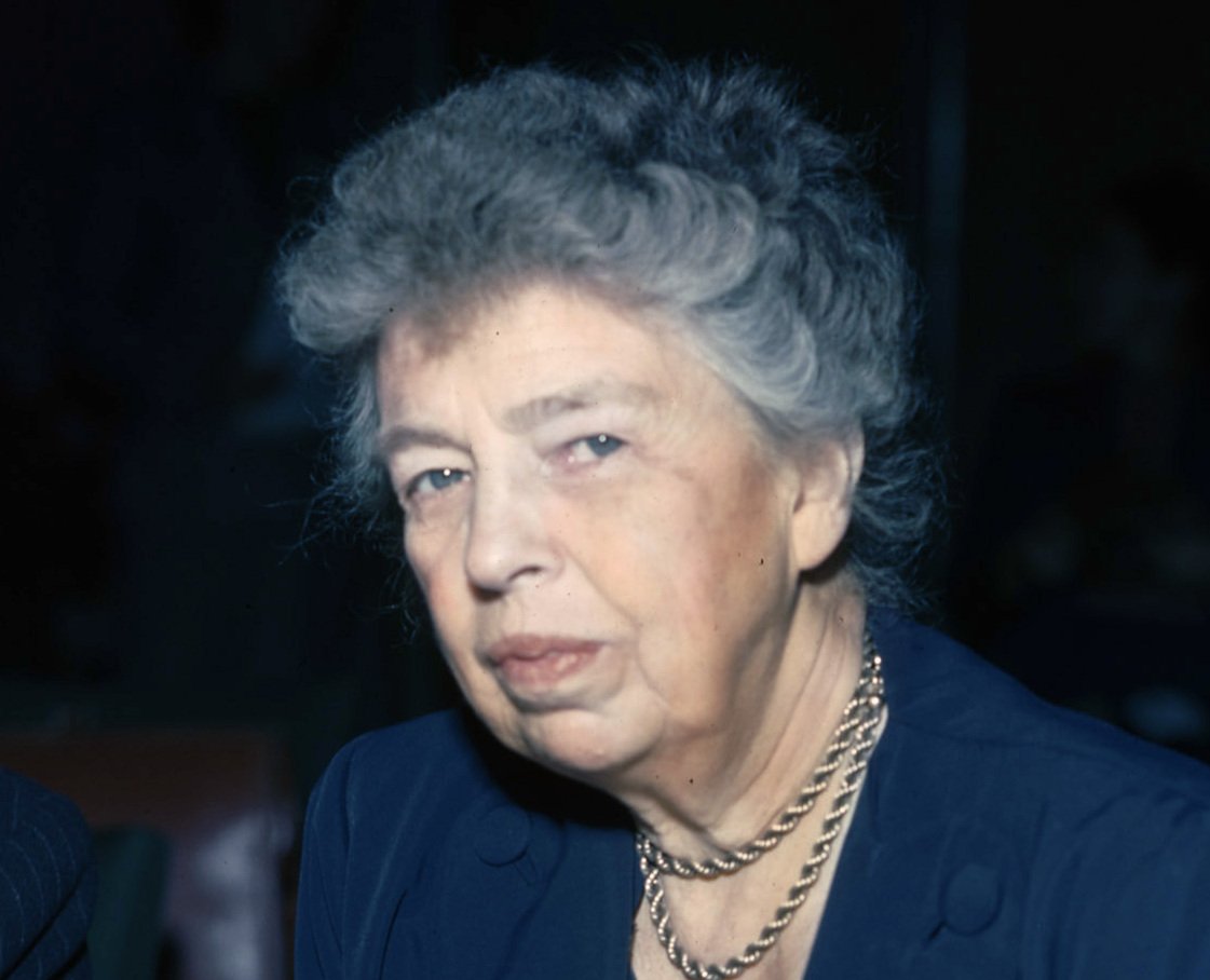 Portrait Photo of Eleanor Roosevelt at the United Nations. Circa 1946-1947