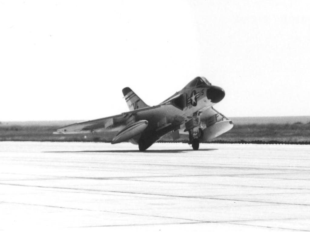 F-6A Skyray Of Vmf(Aw)-115 At Guantanamo Bay 1963