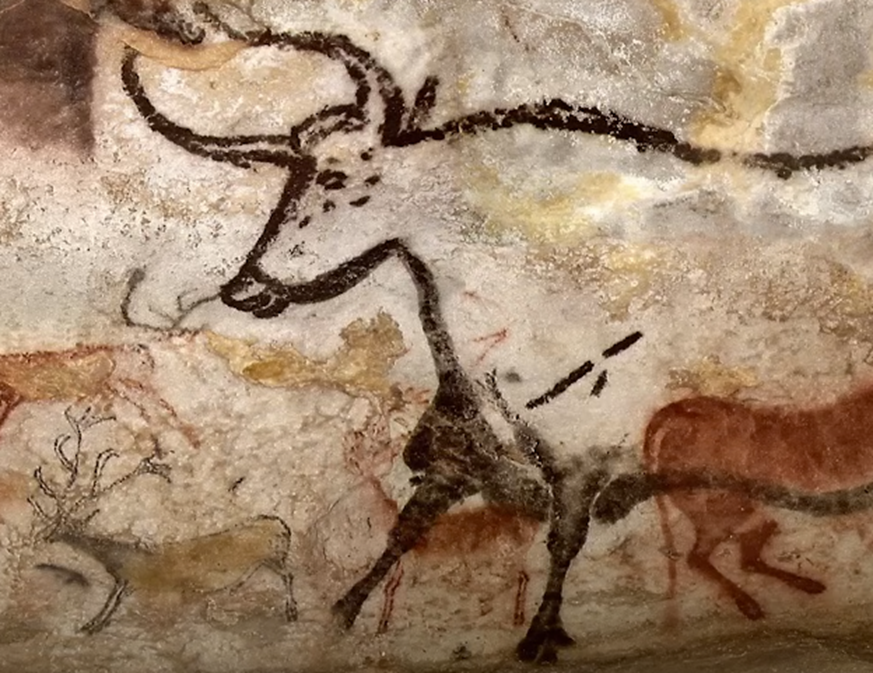 Screenshot from the National Geographic, Ice Age Cave Art (2014)