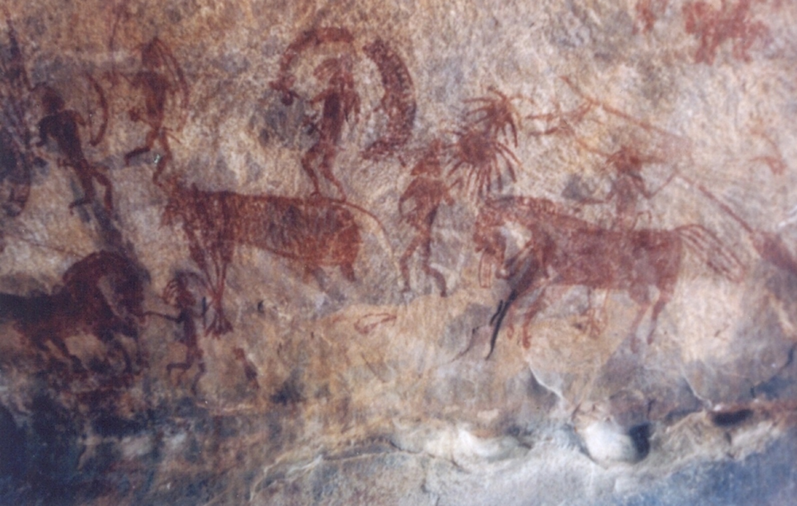 Bhimbetka rock painting