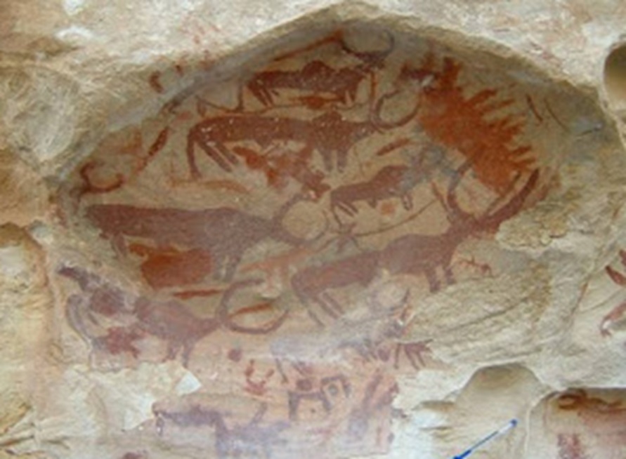 Dera rock art in Eritrea