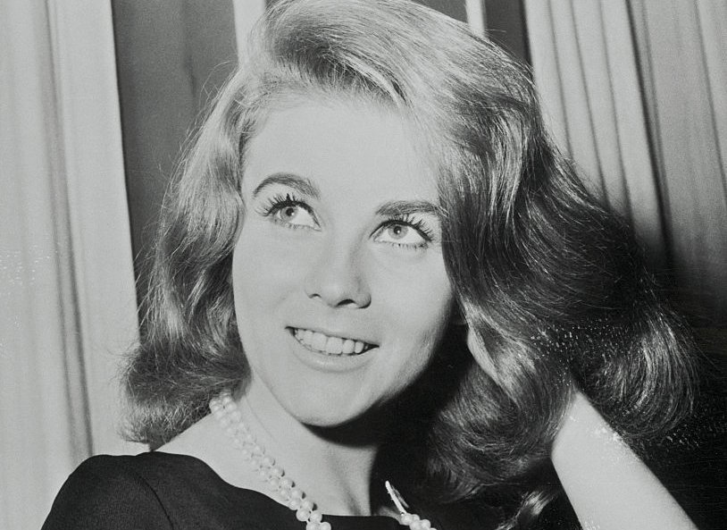Swedish born movie star Ann-Margret meets the press