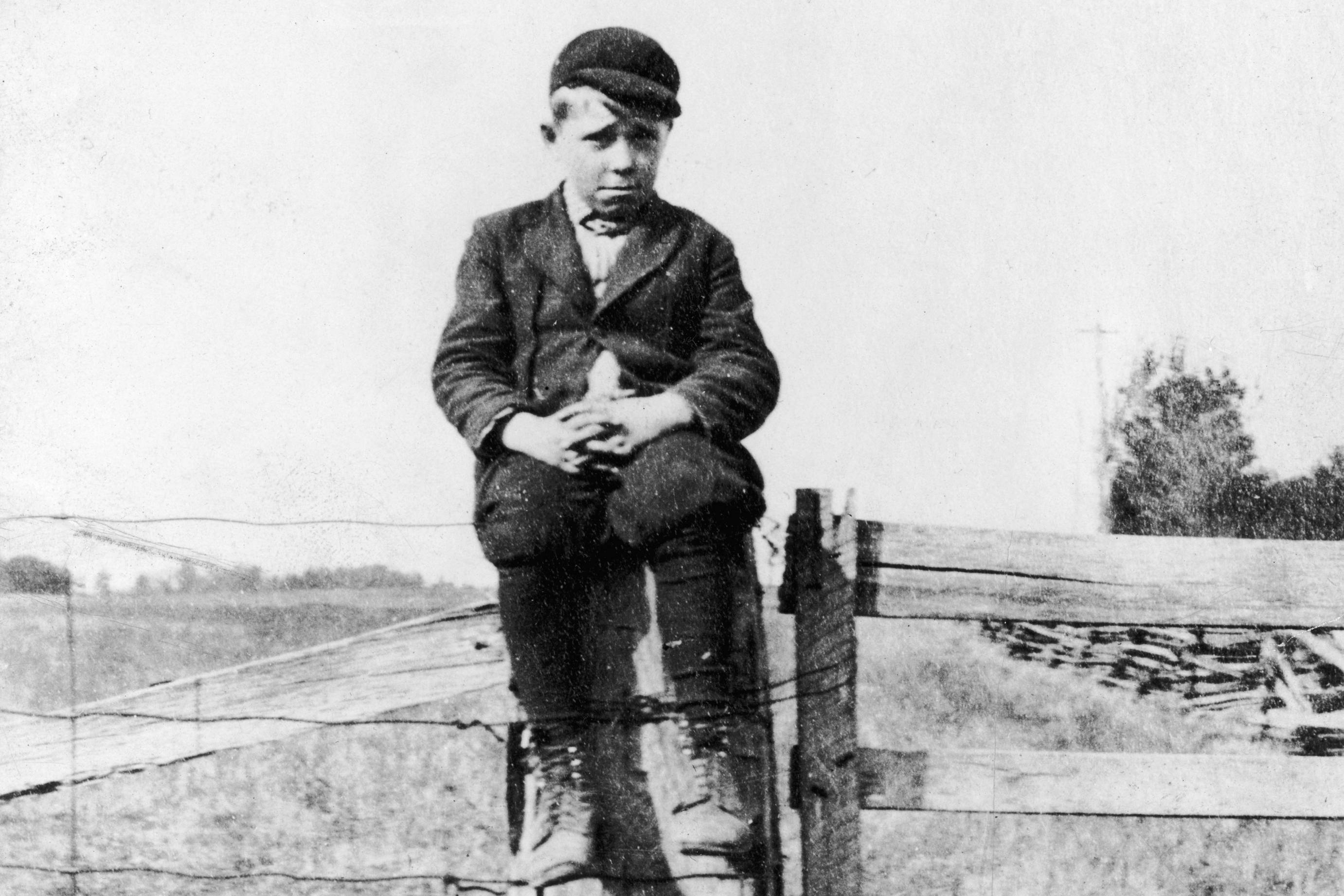 John Dillinger as a boy