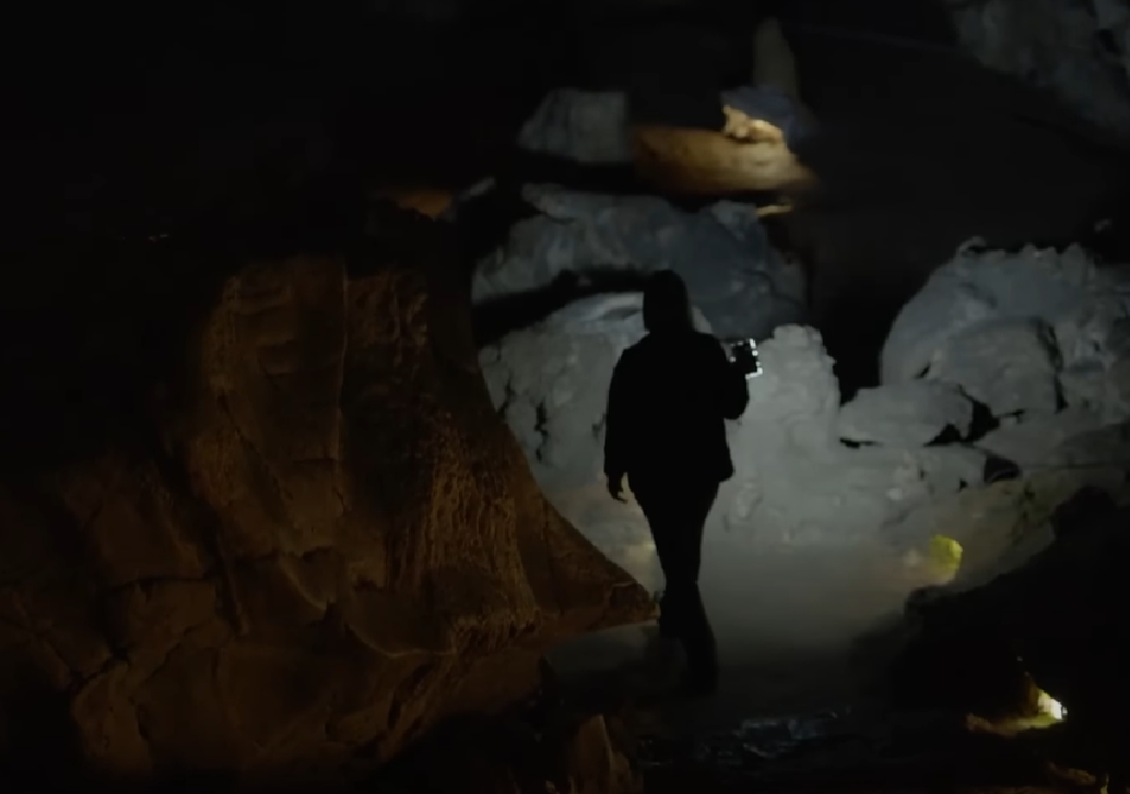 Screenshot from the National Geographic, Inventing Graphics on Cave Walls (2018)