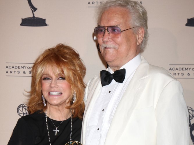 Ann-Margret & husband Roger Smith in the Press Room