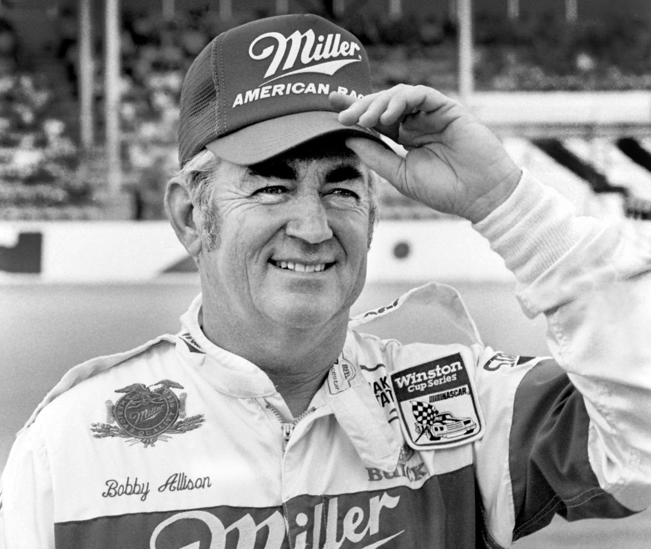 NASCAR driver Bobby Allison...