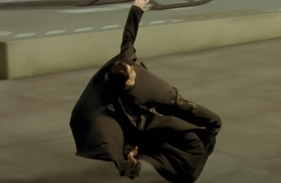 Screenshot of the movie The Matrix (1999)